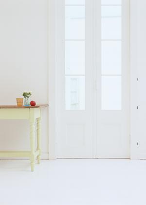 壁穴があったことが分からない程の補修